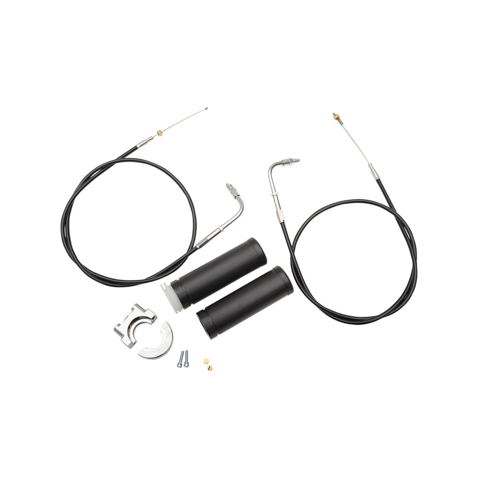 S&S CYCLE - DUAL-CABLE THROTTLE ASSEMBLY KIT - 39" - E&G CARBS