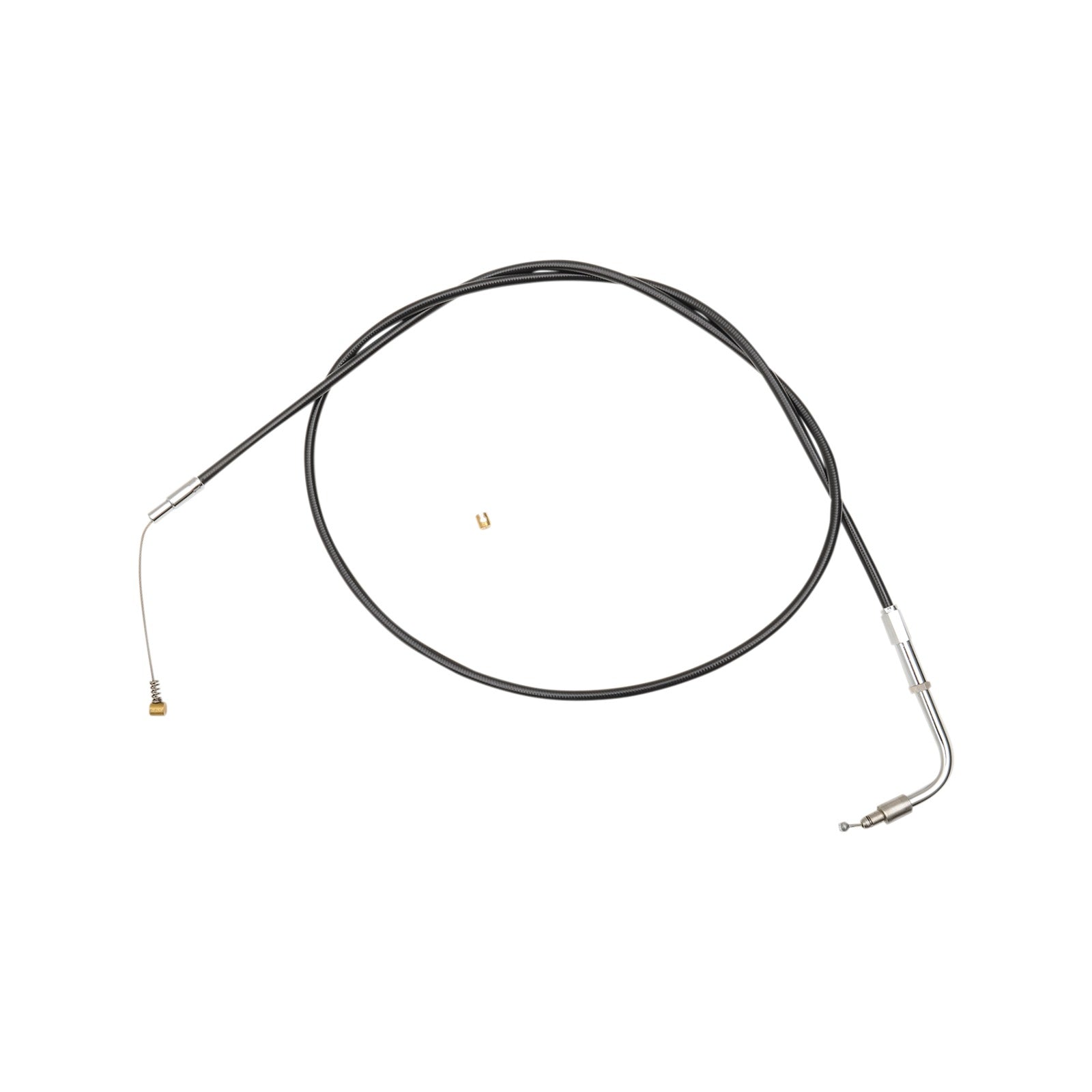 S&S CYCLE - BLACK VINYL IDLE CABLE - 48" - BLACK