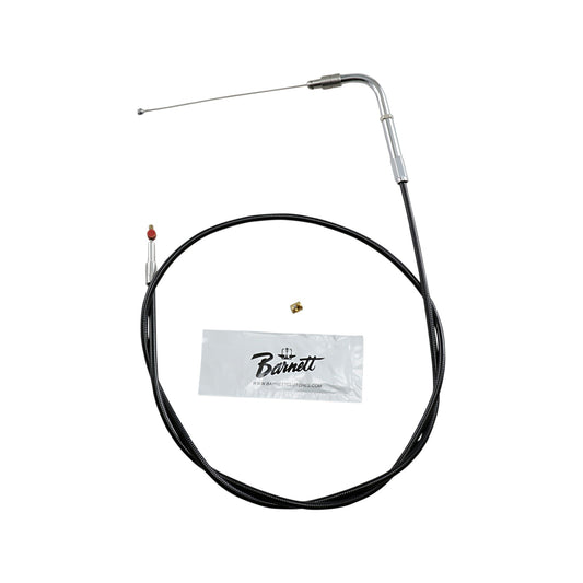 BARNETT - BLACK VINYL THROTTLE CABLE - 39" LENGTH