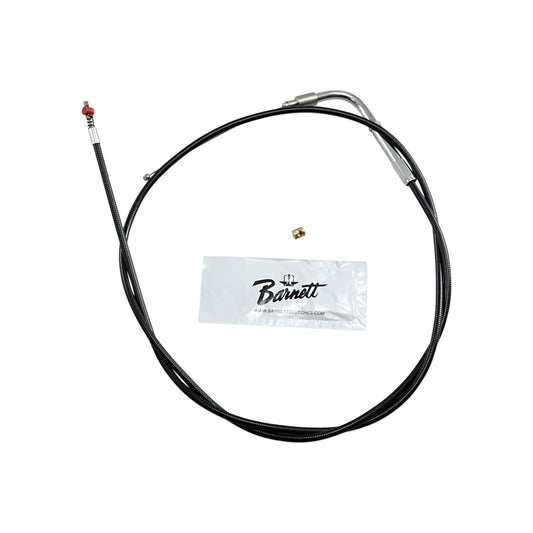 BARNETT - BLACK VINYL IDLE CABLE - +3" SIZE - 42" LENGTH