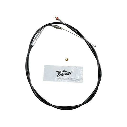 BARNETT - BLACK VINYL IDLE CABLE - +6" SIZE - 45" LENGTH