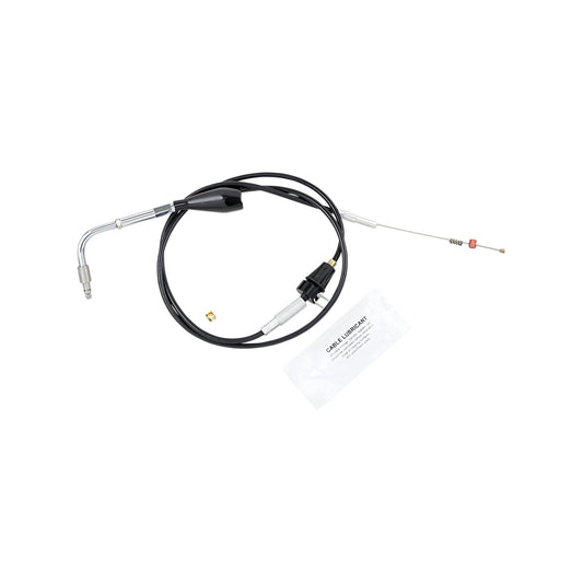 BARNETT - BLACK VINYL IDLE CABLE - CRUISE - 28" LENGTH