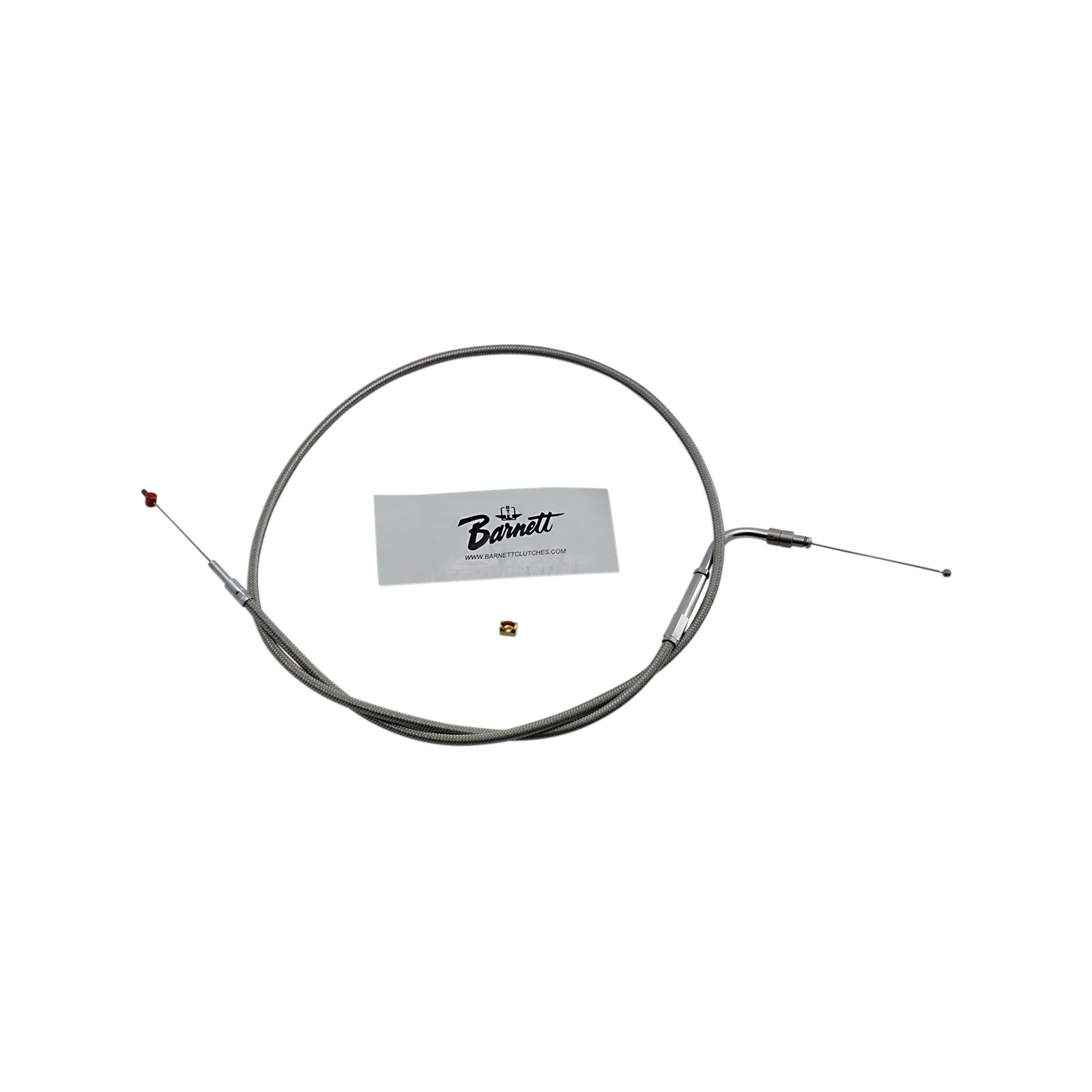 BARNETT - STAINLESS STEEL THROTTLE CABLE - '02-'07 FLH