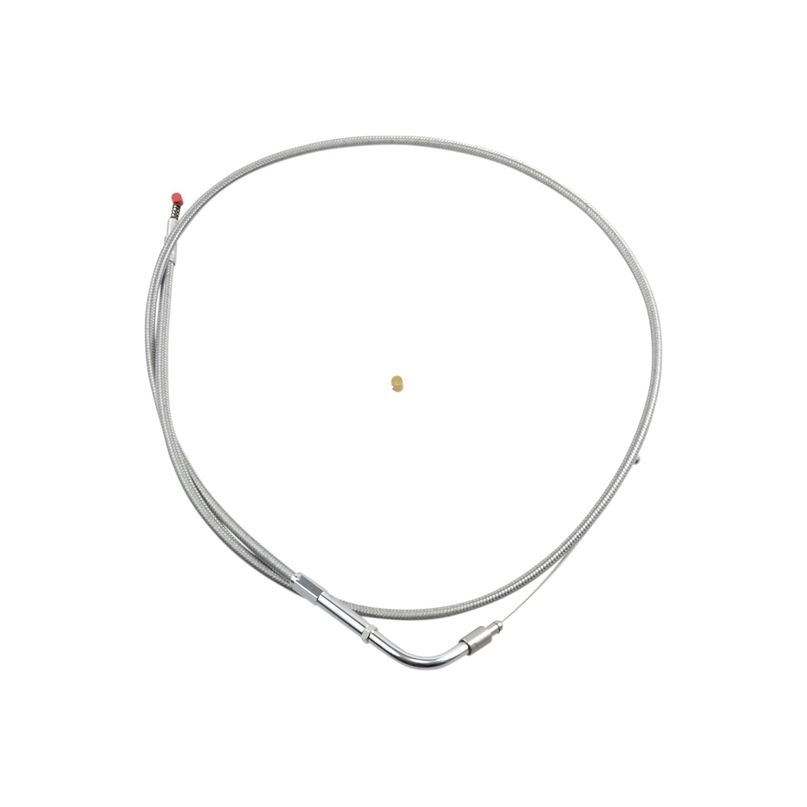 BARNETT - STAINLESS STEEL IDLE CABLE - '02-'07 FLH