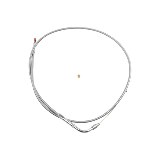 BARNETT - STAINLESS STEEL IDLE CABLE - '02-'07 FLH