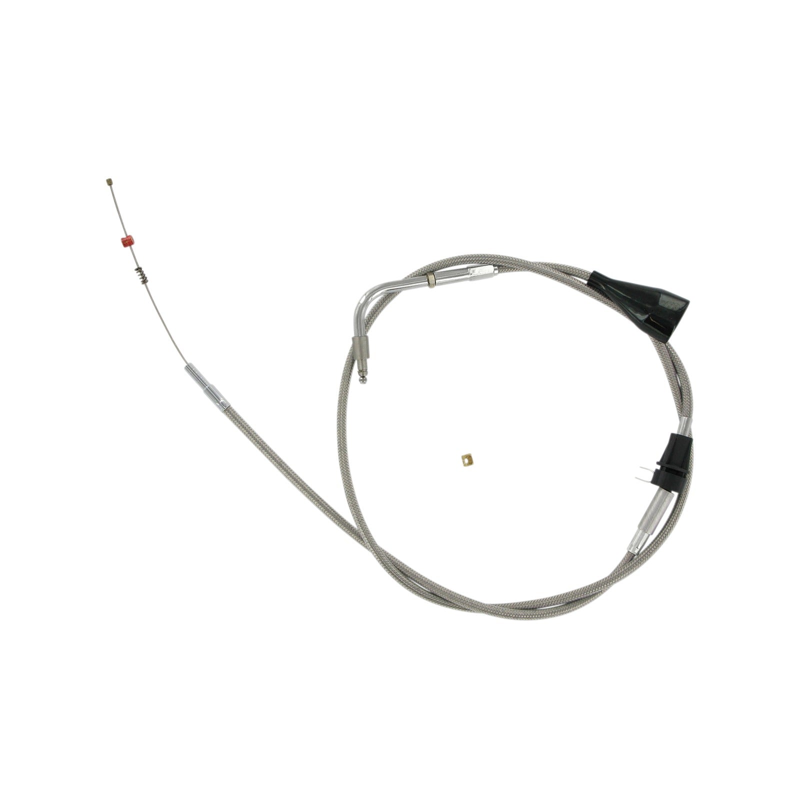 BARNETT - STAINLESS STEEL IDLE CABLE - CRUISE - +6" - '02-'07 FLH