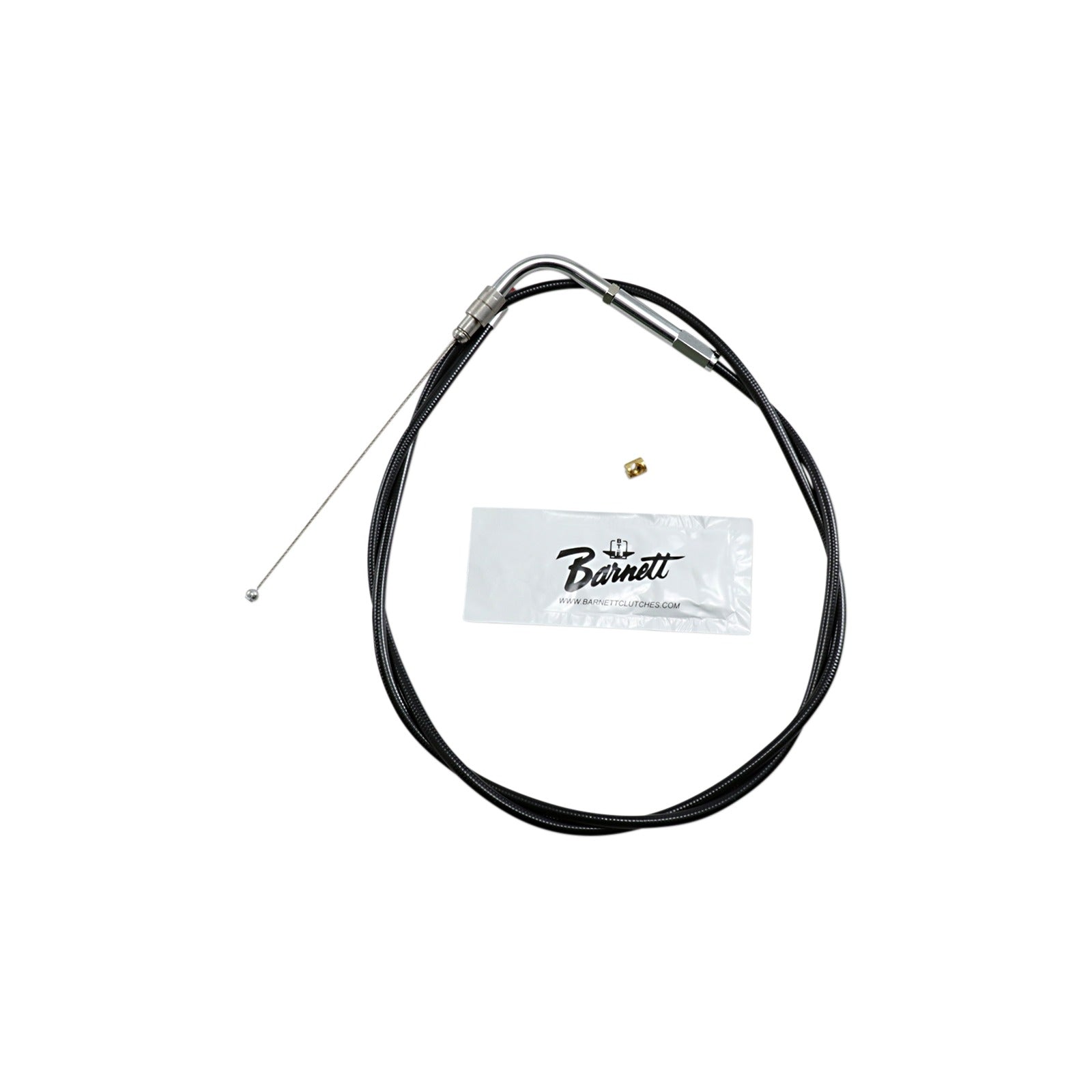 BARNETT - BLACK VINYL THROTTLE CABLE - 40-1/2" LENGTH