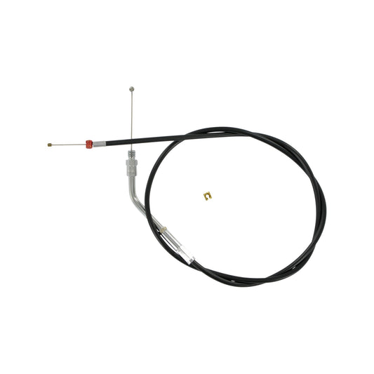 BARNETT - BLACK VINYL THROTTLE CABLE - 33" LENGTH