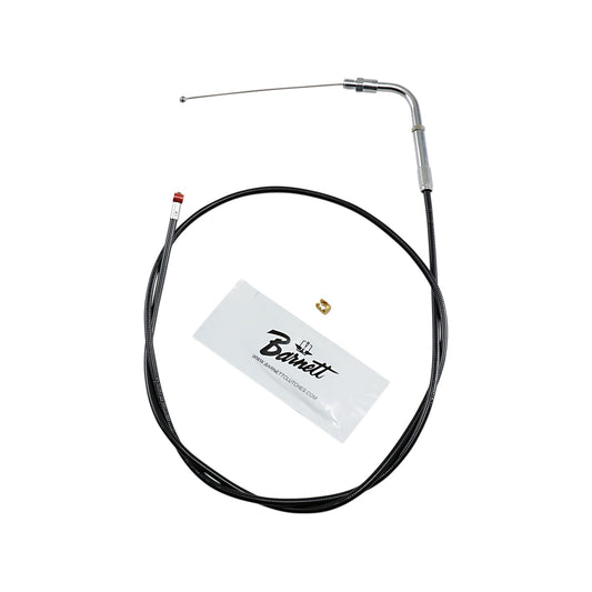 BARNETT - BLACK VINYL THROTTLE CABLE - 42" LENGTH