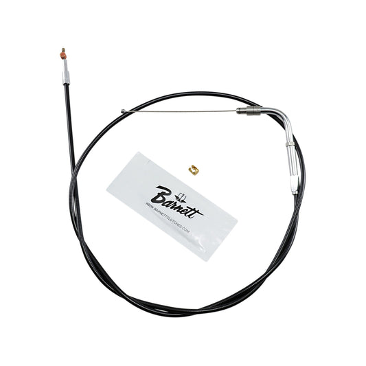 BARNETT - BLACK VINYL THROTTLE CABLE - 42" LENGTH