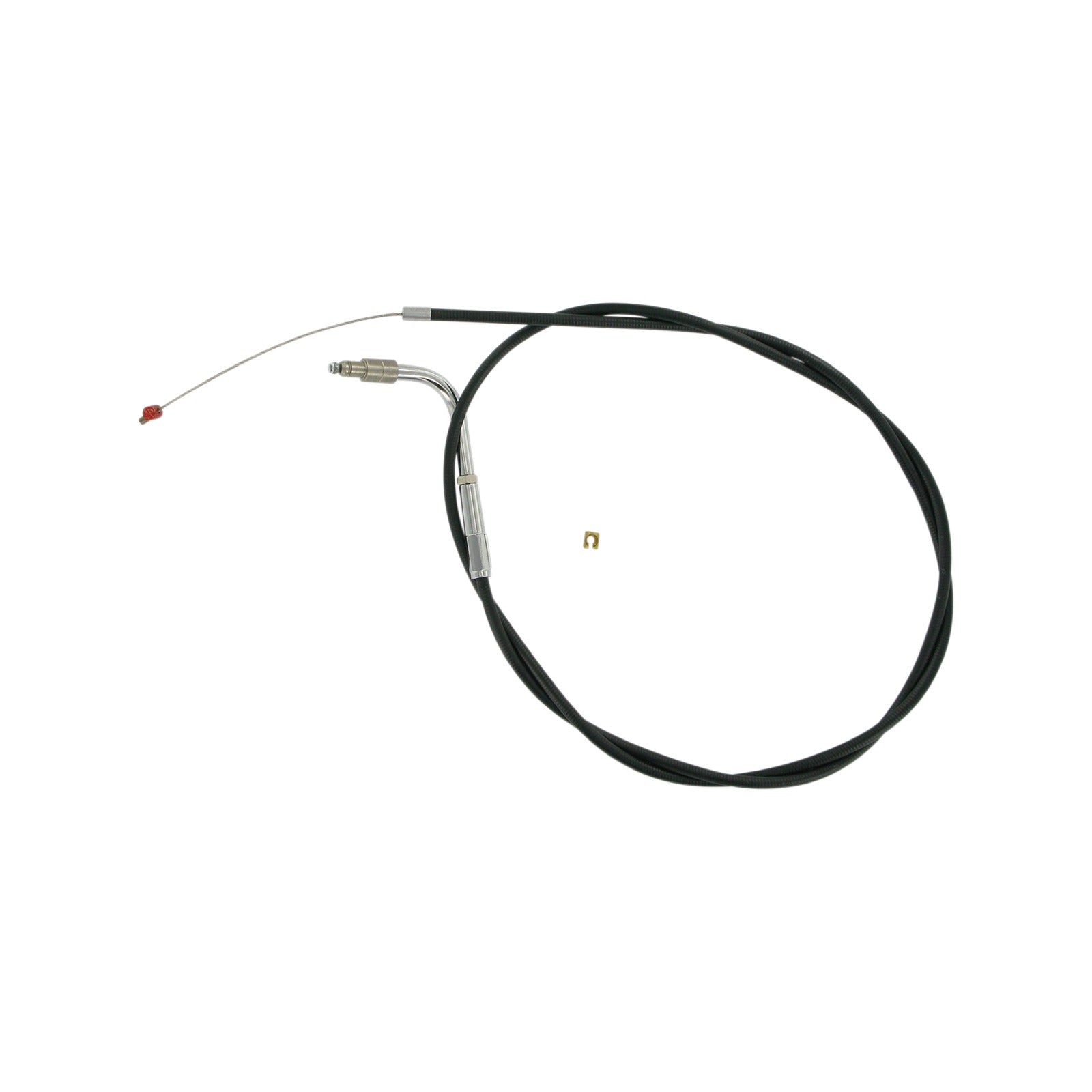 BARNETT - BLACK VINYL THROTTLE CABLE - 43-1/2" LENGTH
