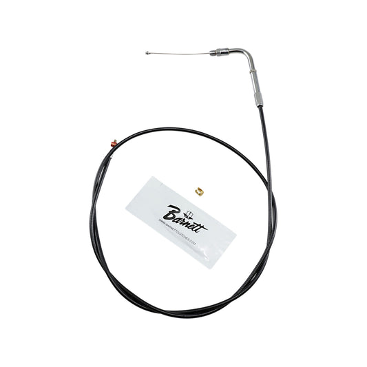BARNETT - BLACK VINYL THROTTLE CABLE - 44" LENGTH