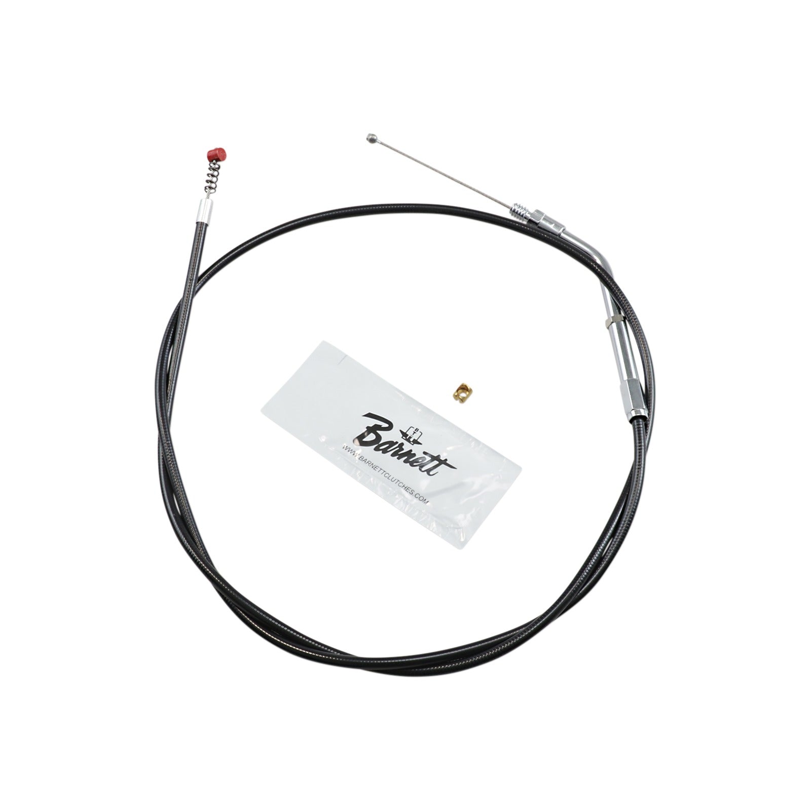 BARNETT - BLACK VINYL IDLE CABLE - +6" SIZE - 39" LENGTH