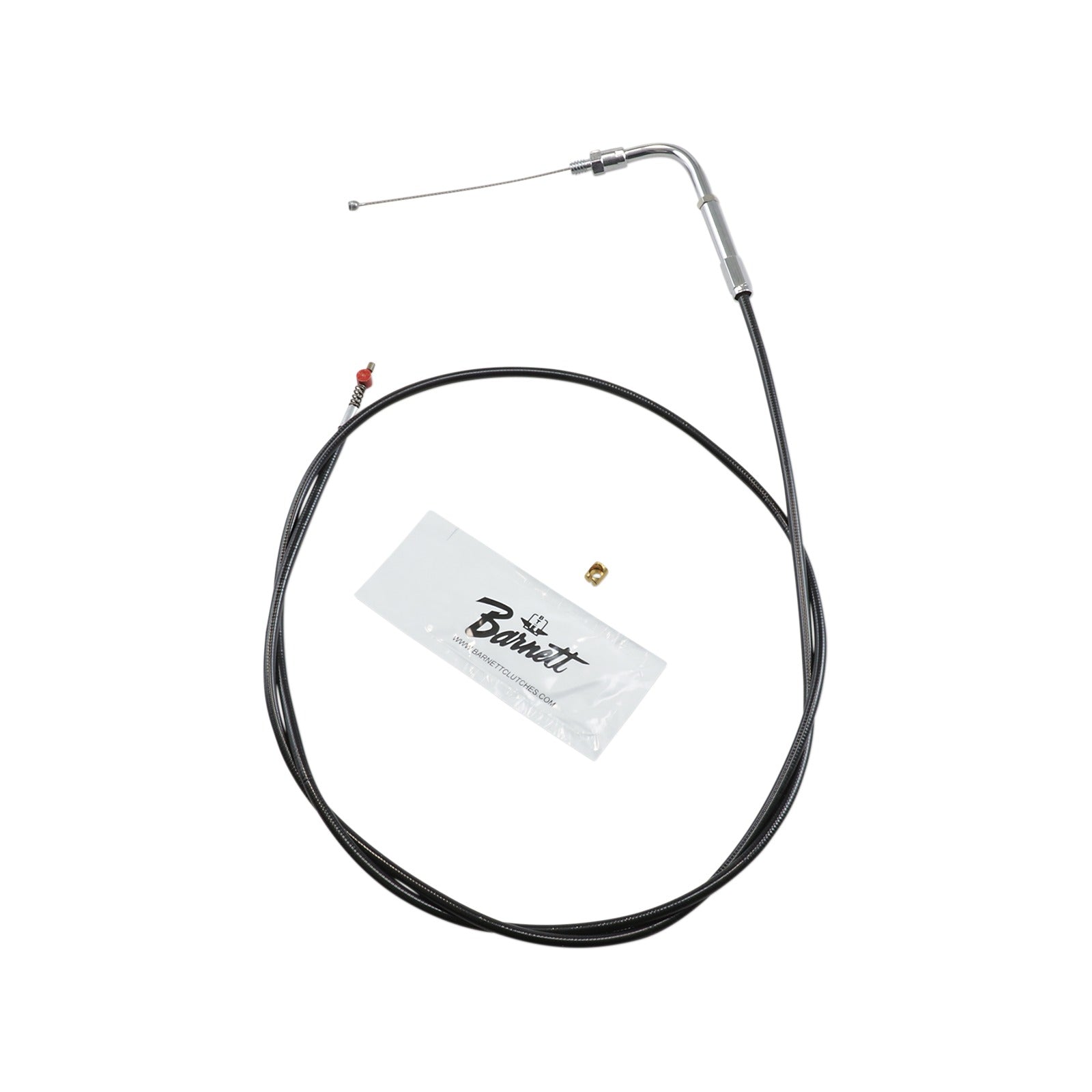 BARNETT - BLACK VINYL IDLE CABLE - +6" SIZE - 48" LENGTH