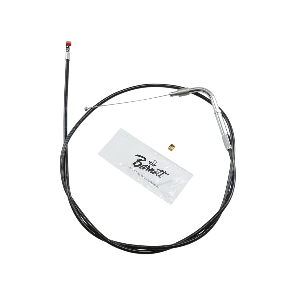 BARNETT - BLACK VINYL IDLE CABLE - 42" LENGTH