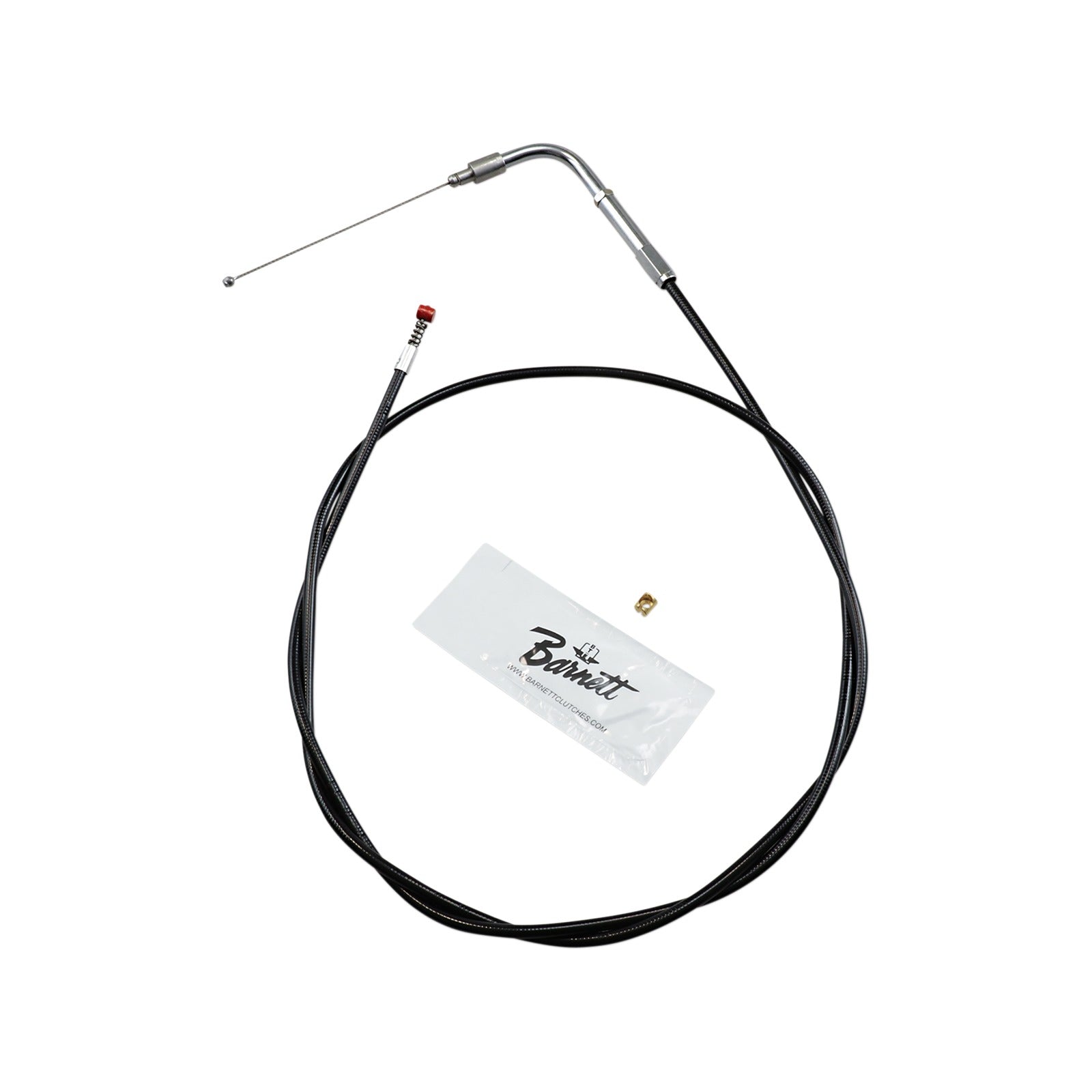 BARNETT - BLACK VINYL IDLE CABLE - +6" SIZE - 48" LENGTH