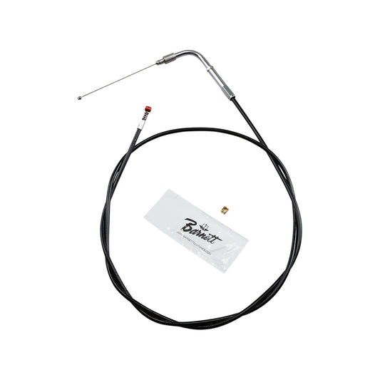 BARNETT - BLACK VINYL IDLE CABLE - +6" SIZE - 48" LENGTH