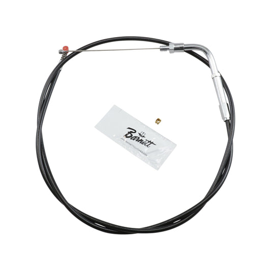 BARNETT - BLACK VINYL IDLE CABLE - +6" SIZE - 38" LENGTH