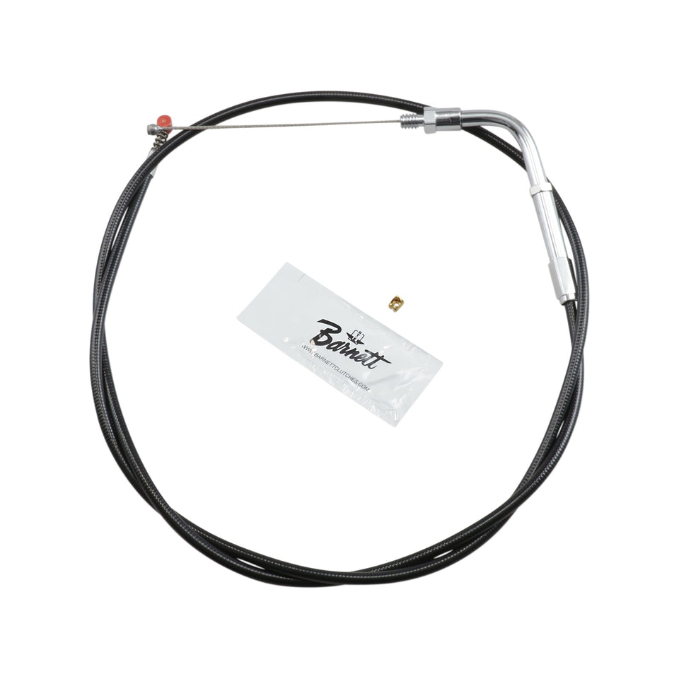 BARNETT - BLACK VINYL IDLE CABLE - +6" SIZE - 38" LENGTH