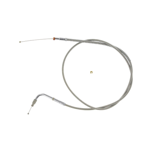 BARNETT - STAINLESS STEEL THROTTLE CABLE - '96-'01 FLHR