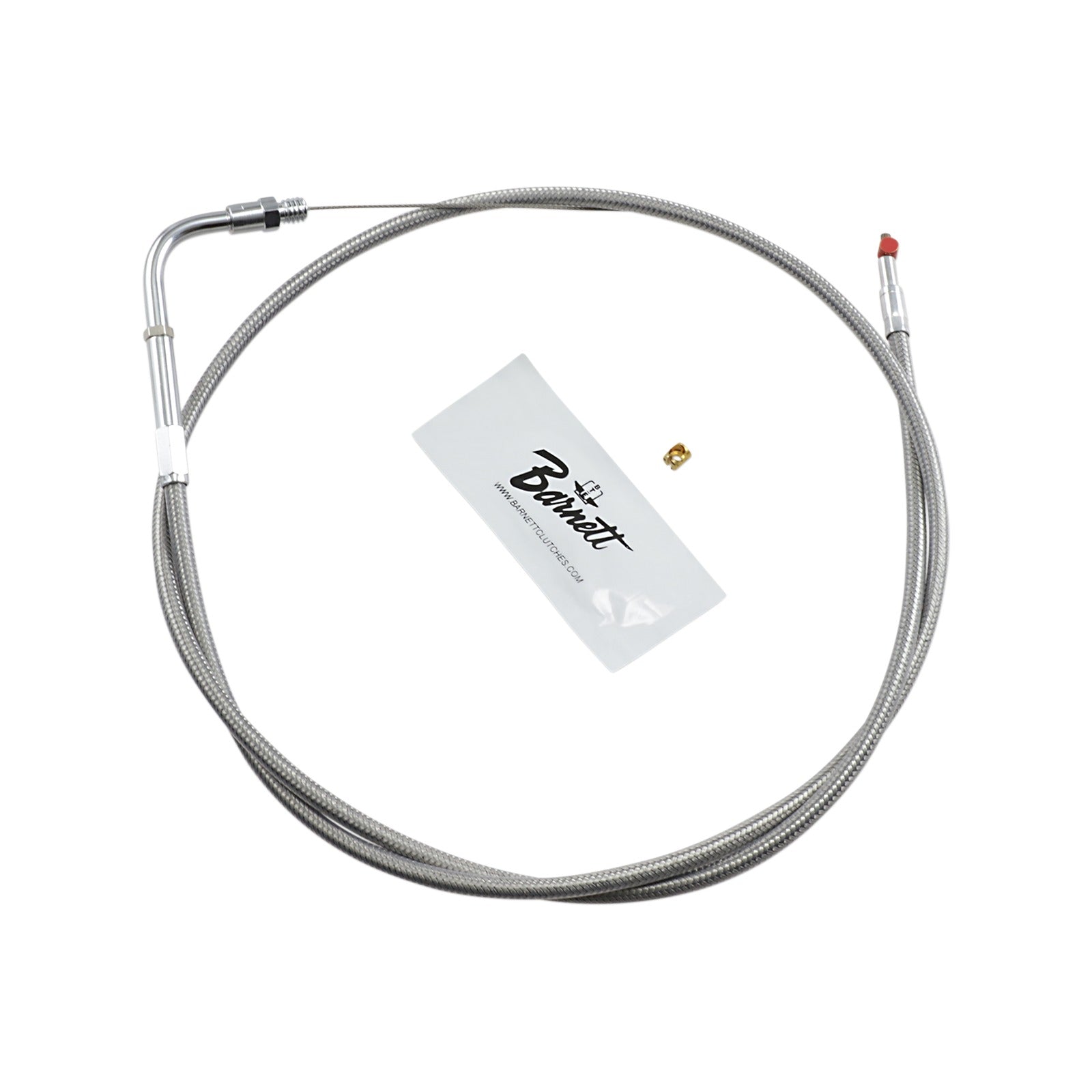 BARNETT - STAINLESS STEEL THROTTLE CABLE - '90-'95 TOURING
