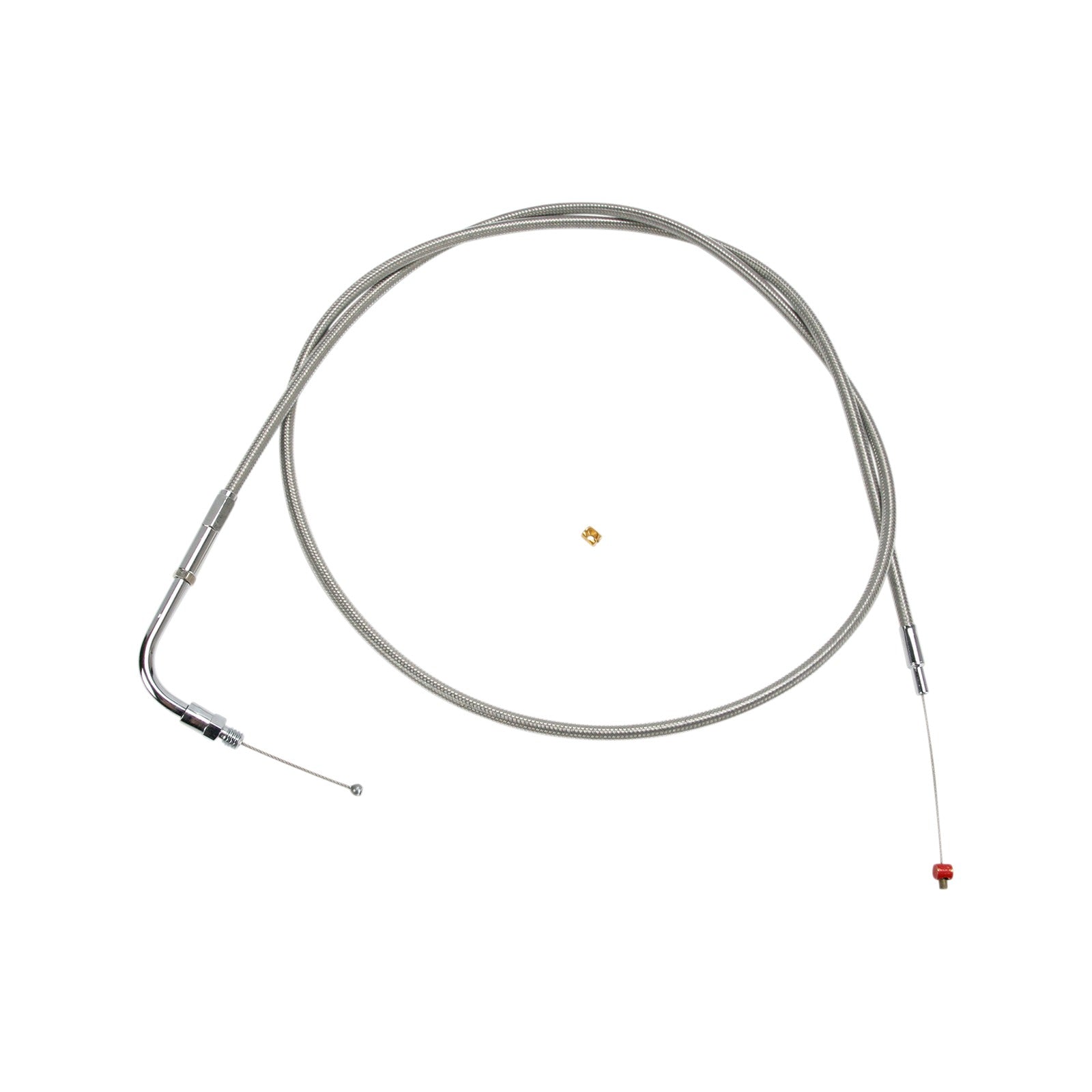 BARNETT - STAINLESS STEEL THROTTLE CABLE - +6" - '90-'95 TOURING