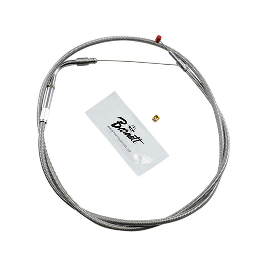 BARNETT - STAINLESS STEEL THROTTLE CABLE - '96-'07 TOURING