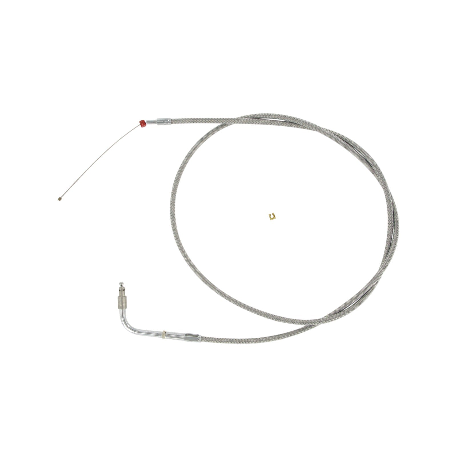 BARNETT - STAINLESS STEEL THROTTLE CABLE - +6" - '96-'07 TOURING