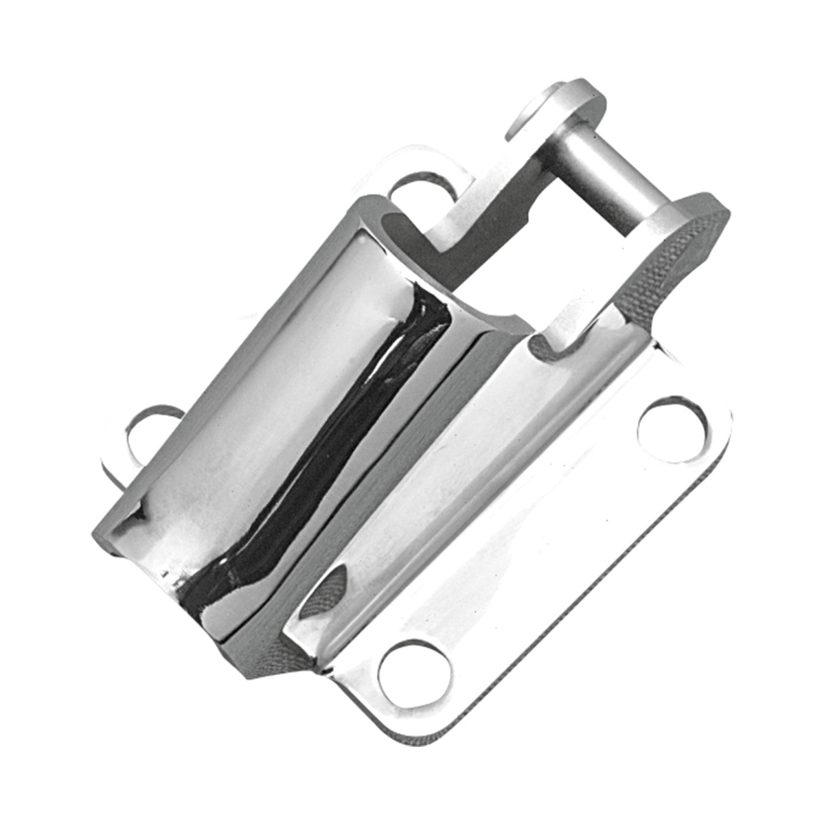 DRAG SPECIALTIES - KICKSTAND SPRING PLATE - CHROME - HD '36-'90