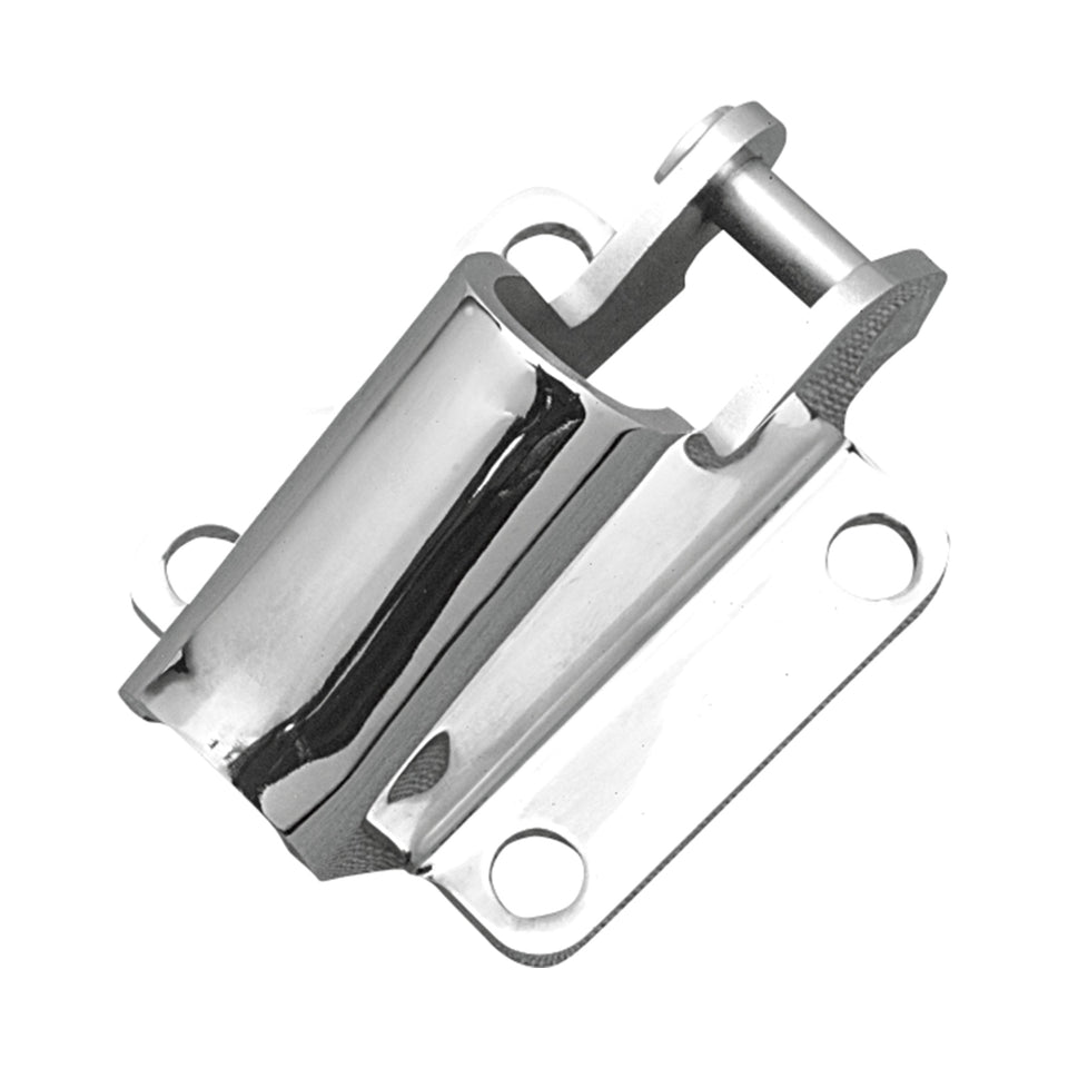DRAG SPECIALTIES - KICKSTAND SPRING PLATE - CHROME - HD '36-'90