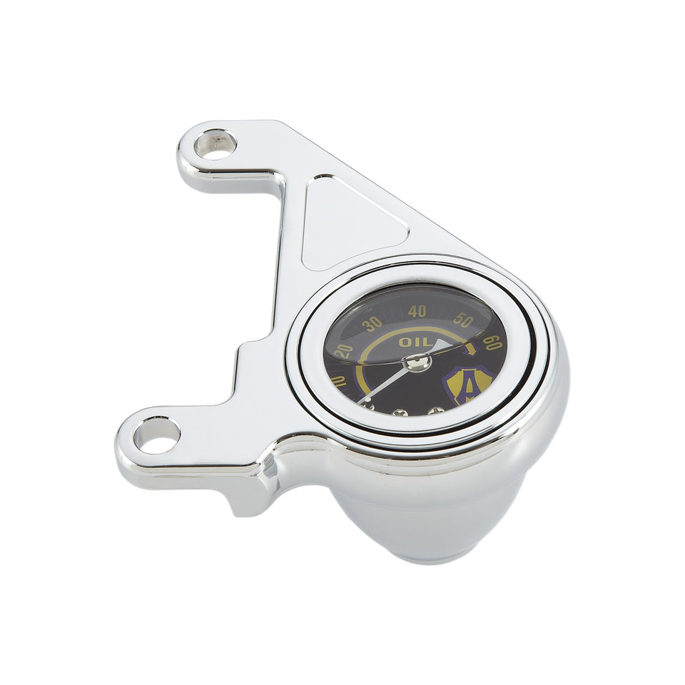 ARLEN NESS - OIL PRESSURE GAUGE KIT - RADIUS - CHROME