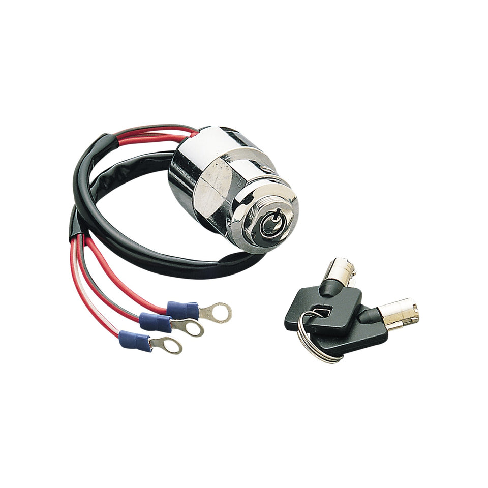 DRAG SPECIALTIES - IGNITION WITH KEY - ROUND - F/FXR/XL