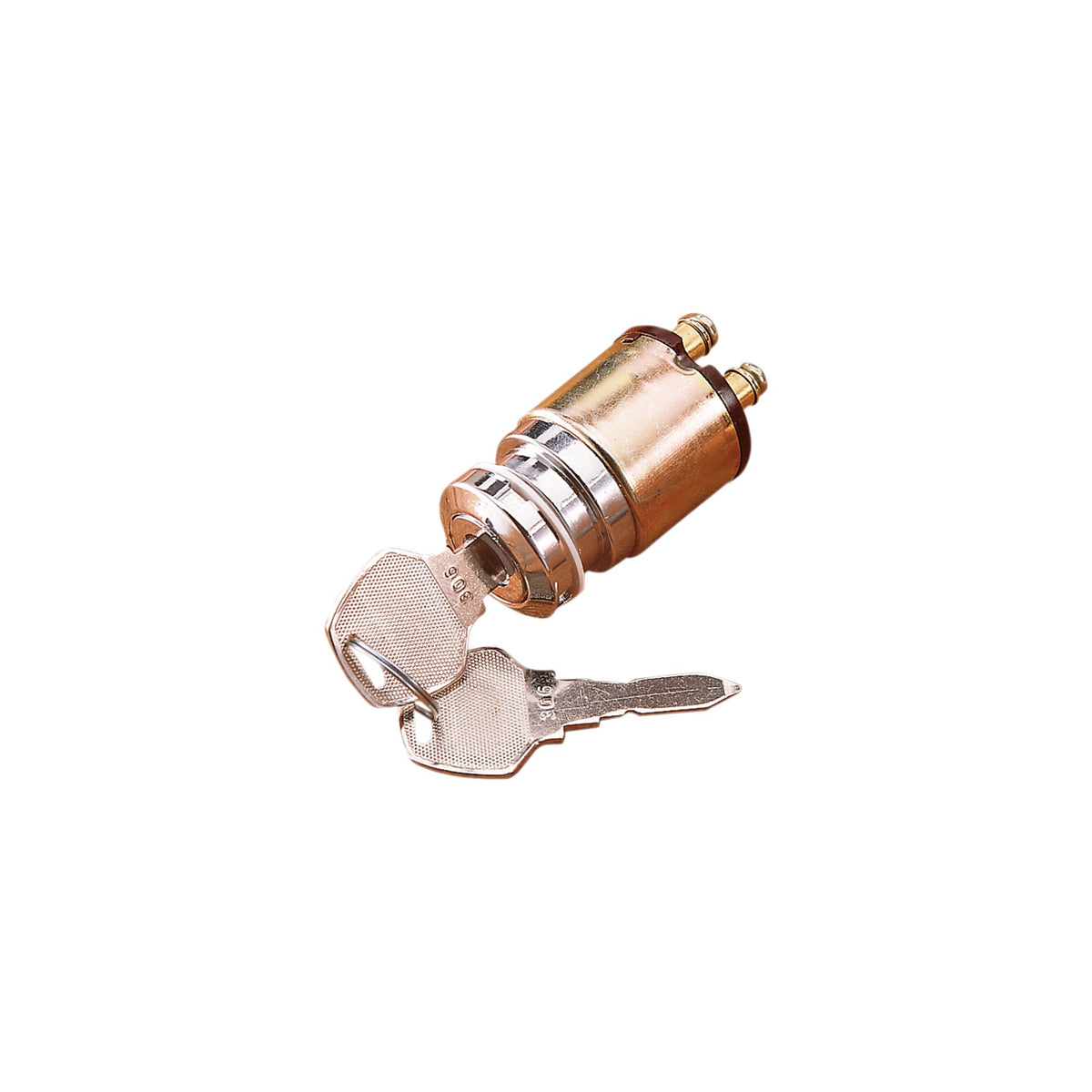 DRAG SPECIALTIES - CHROME IGNITION SWITCH - '86-'93 HARLEY-DAVIDSON(R)