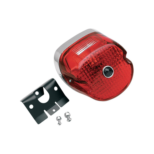 DRAG SPECIALTIES - TAILLIGHT - LAYDOWN/BLUE DOT - HARLEY DAVIDSON