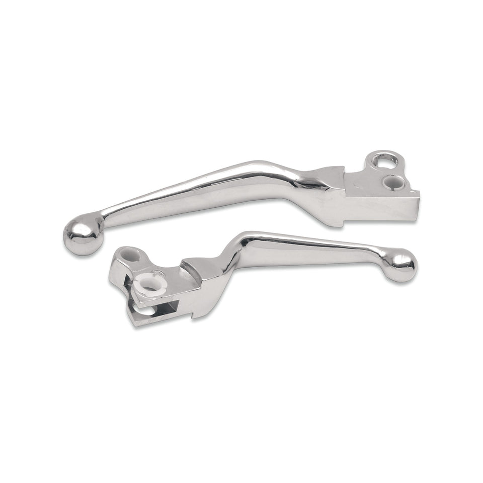 DRAG SPECIALTIES - WIDE BLADE LEVER SET - CHROME