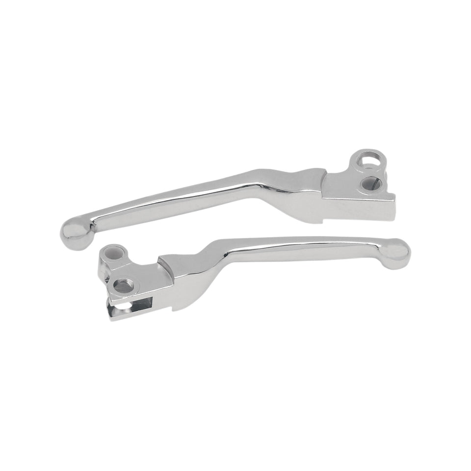 DRAG SPECIALTIES - CHROME CLUTCH/BRAKE LEVER SET