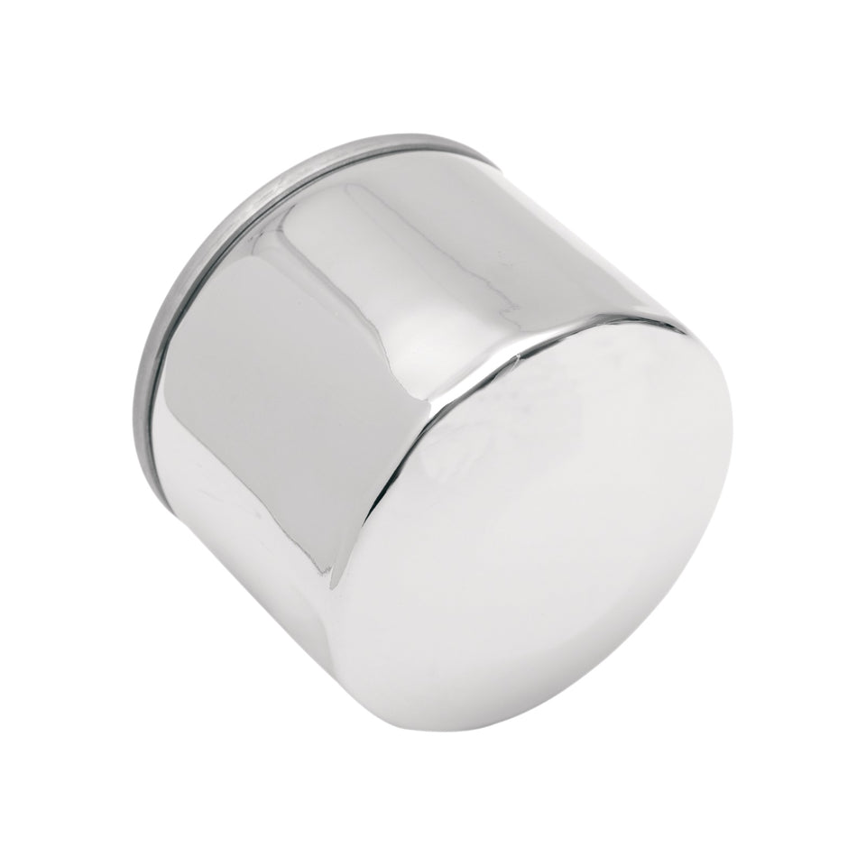 DRAG SPECIALTIES - MAGNETIC RING OIL FILTER - CHROME - 2-1/4"