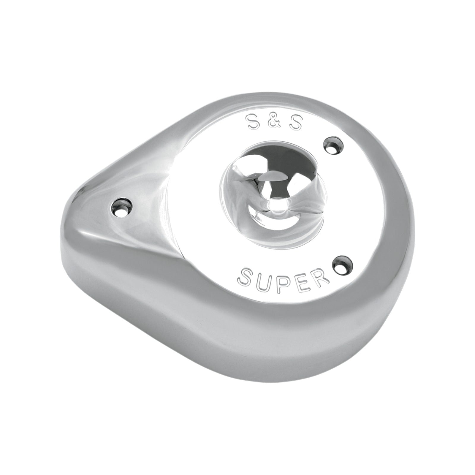 S&S CYCLE - TEARDROP AIR CLEANER KIT - CHROME