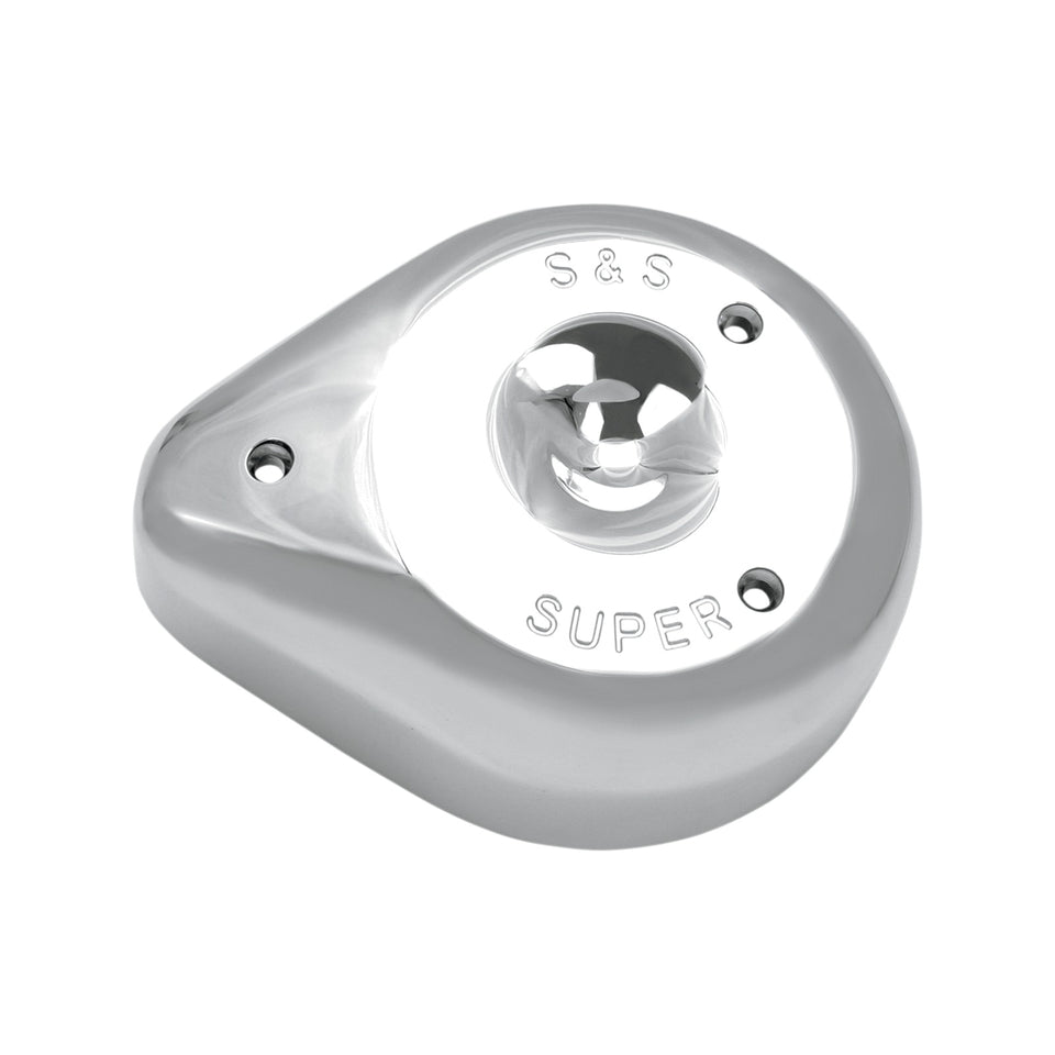 S&S CYCLE - TEARDROP AIR CLEANER KIT - CHROME