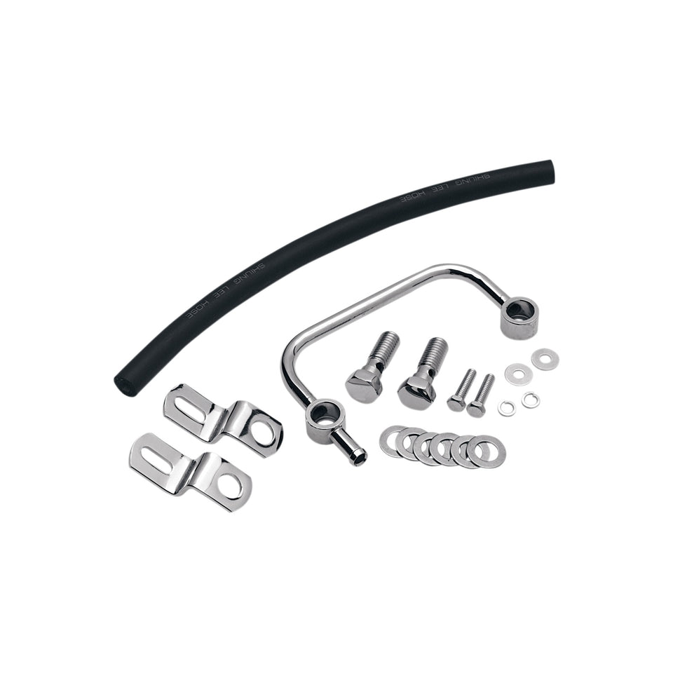 DRAG SPECIALTIES - CRANKCASE BREATHER KIT - BIG TWIN