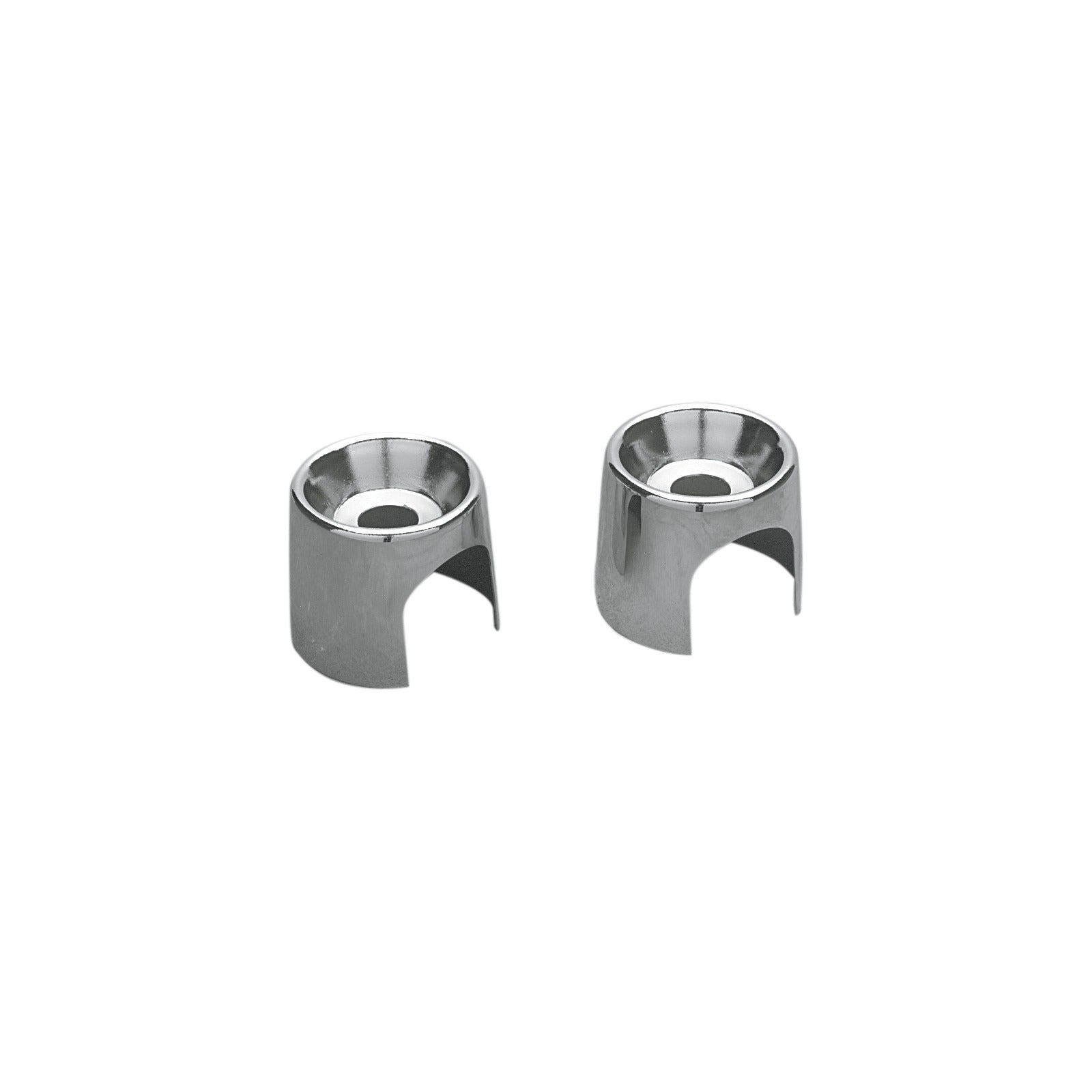 DRAG SPECIALTIES - UPPER SHOCK BOLT/STUD COVER - CHROME - '70-'86 FX/FL
