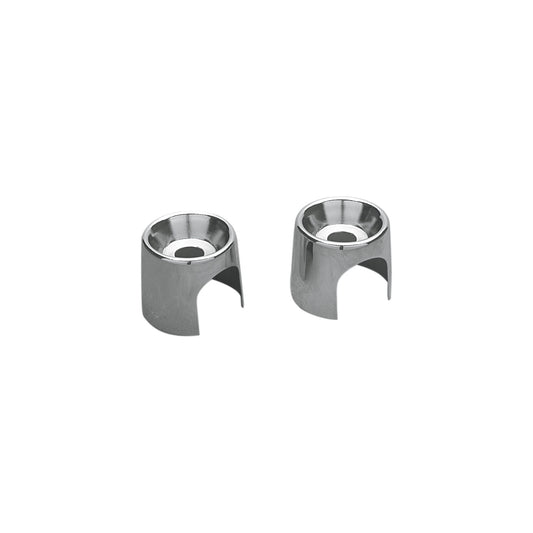 DRAG SPECIALTIES - UPPER SHOCK BOLT/STUD COVER - CHROME - '70-'86 FX/FL
