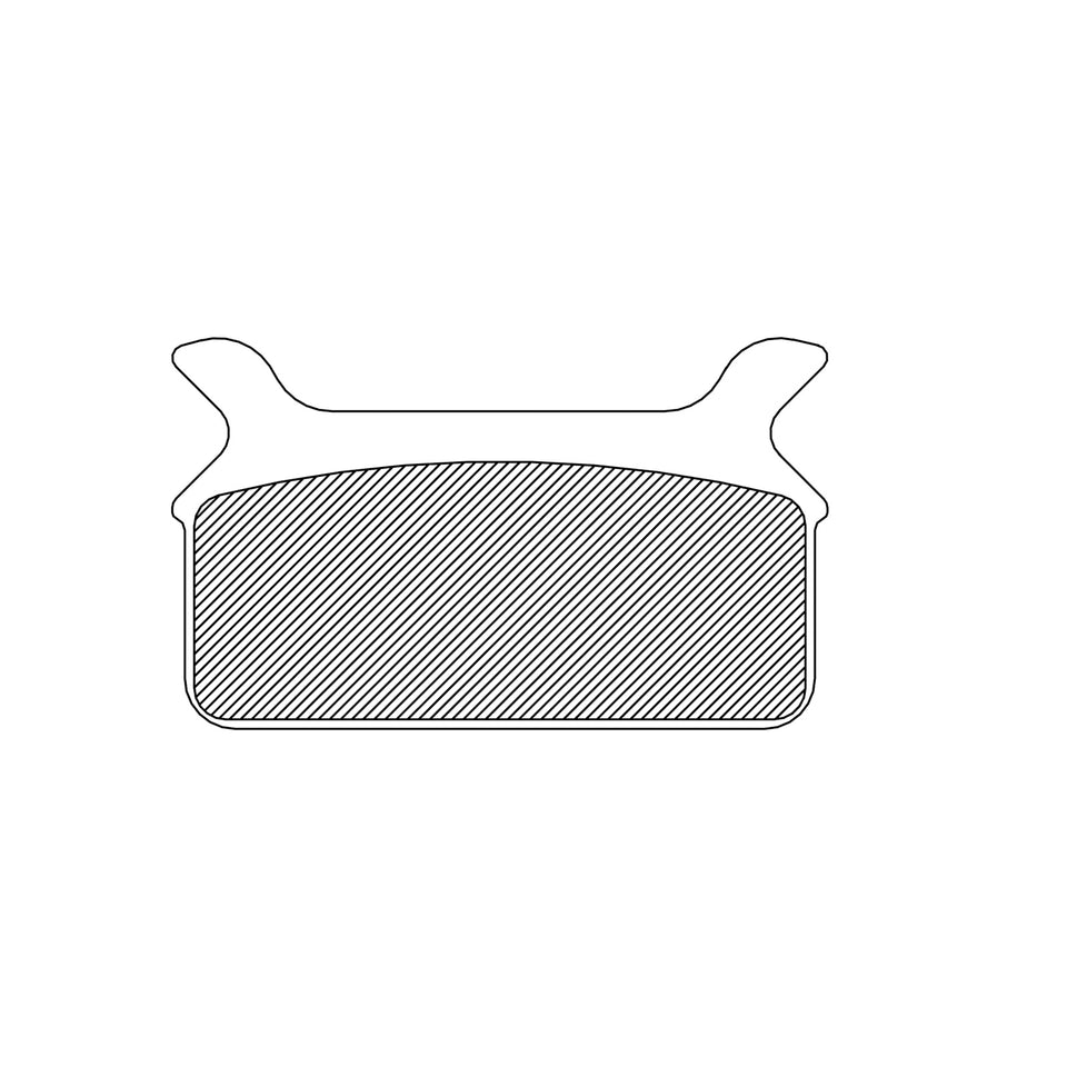DRAG SPECIALTIES - ORGANIC BRAKE PADS - TOURING