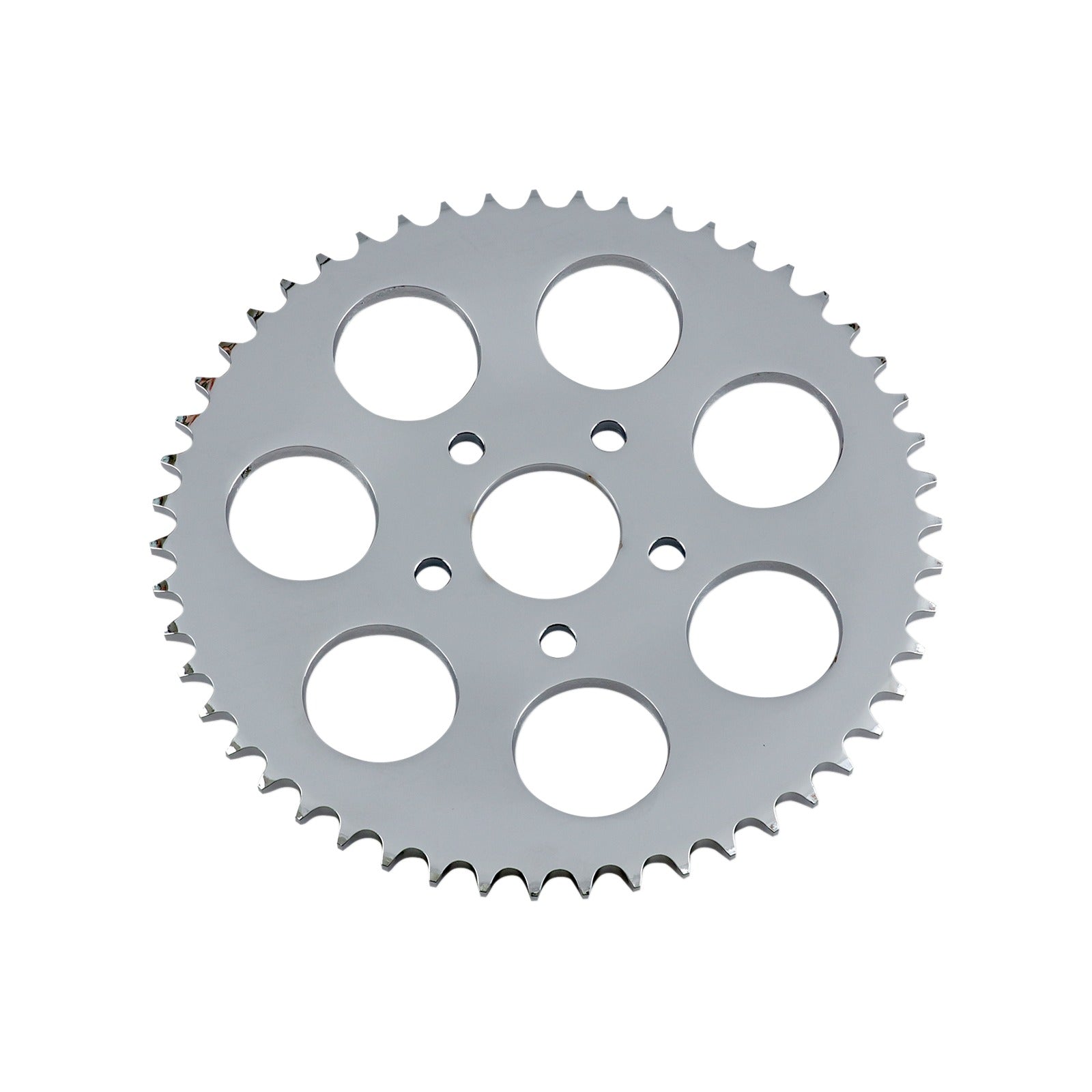 DRAG SPECIALTIES - REAR SPROCKET - DISHED - 51 TOOTH - CHROME - BIG TWIN/XL