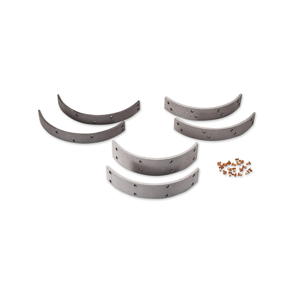 DRAG SPECIALTIES - FRONT BRAKE LININGS AND RIVETS