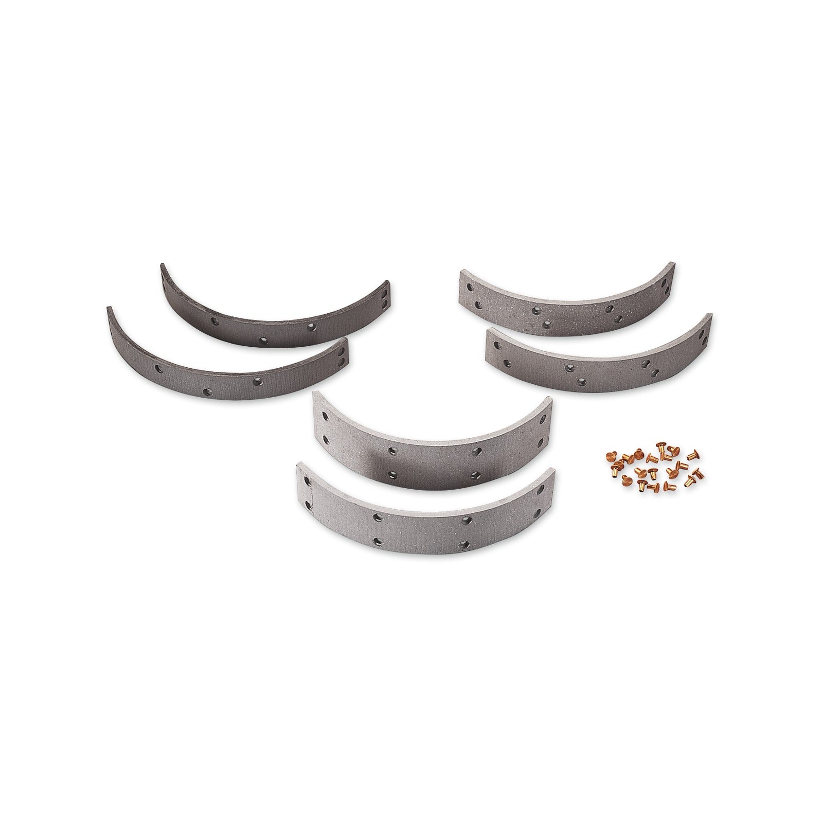 DRAG SPECIALTIES - FRONT BRAKE LININGS AND RIVETS