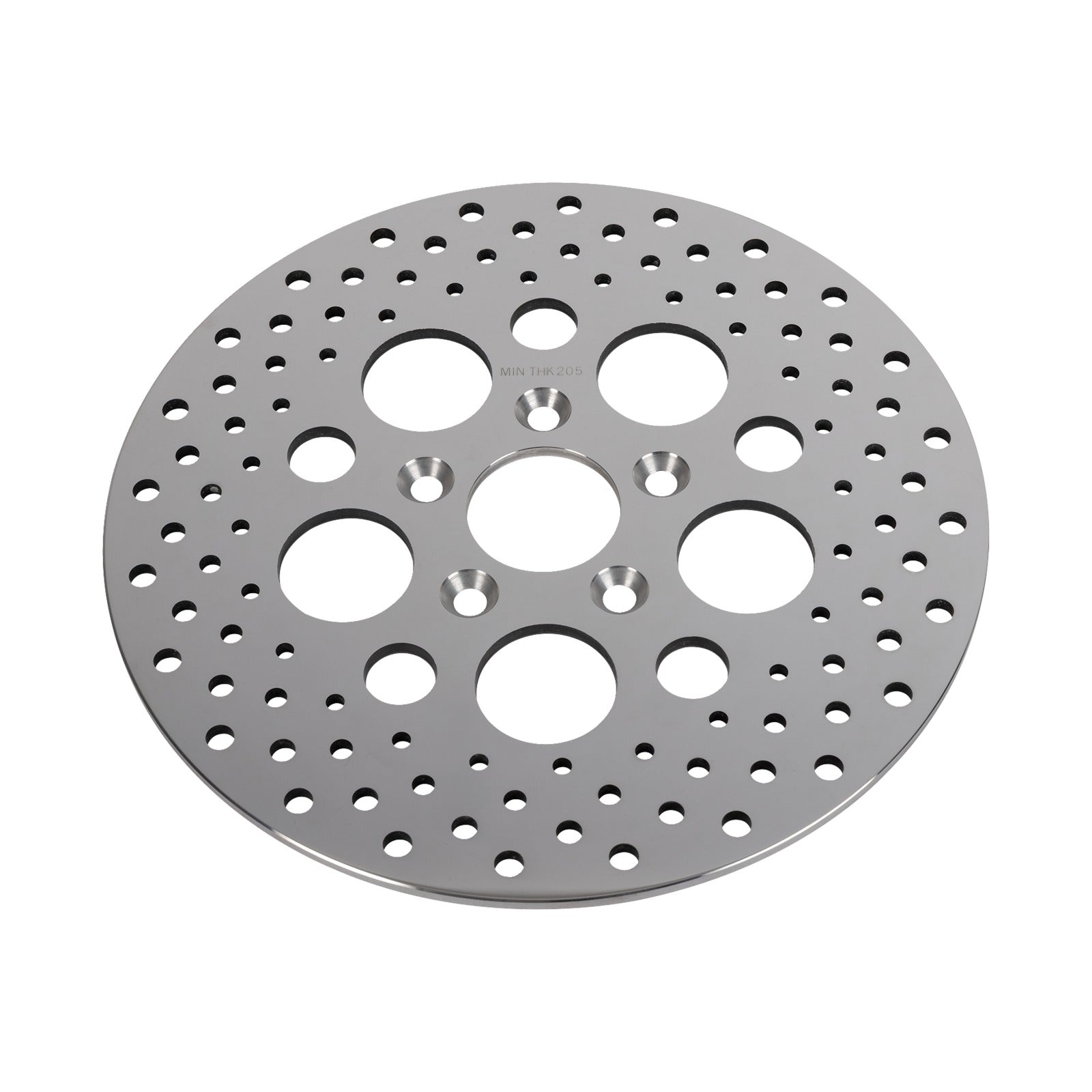 DRAG SPECIALTIES - DRILLED BRAKE ROTOR - REAR - 11.5" - HARLEY-DAVIDSON