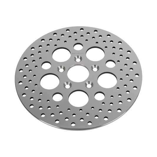 DRAG SPECIALTIES - DRILLED BRAKE ROTOR - REAR - 11.5" - HARLEY-DAVIDSON