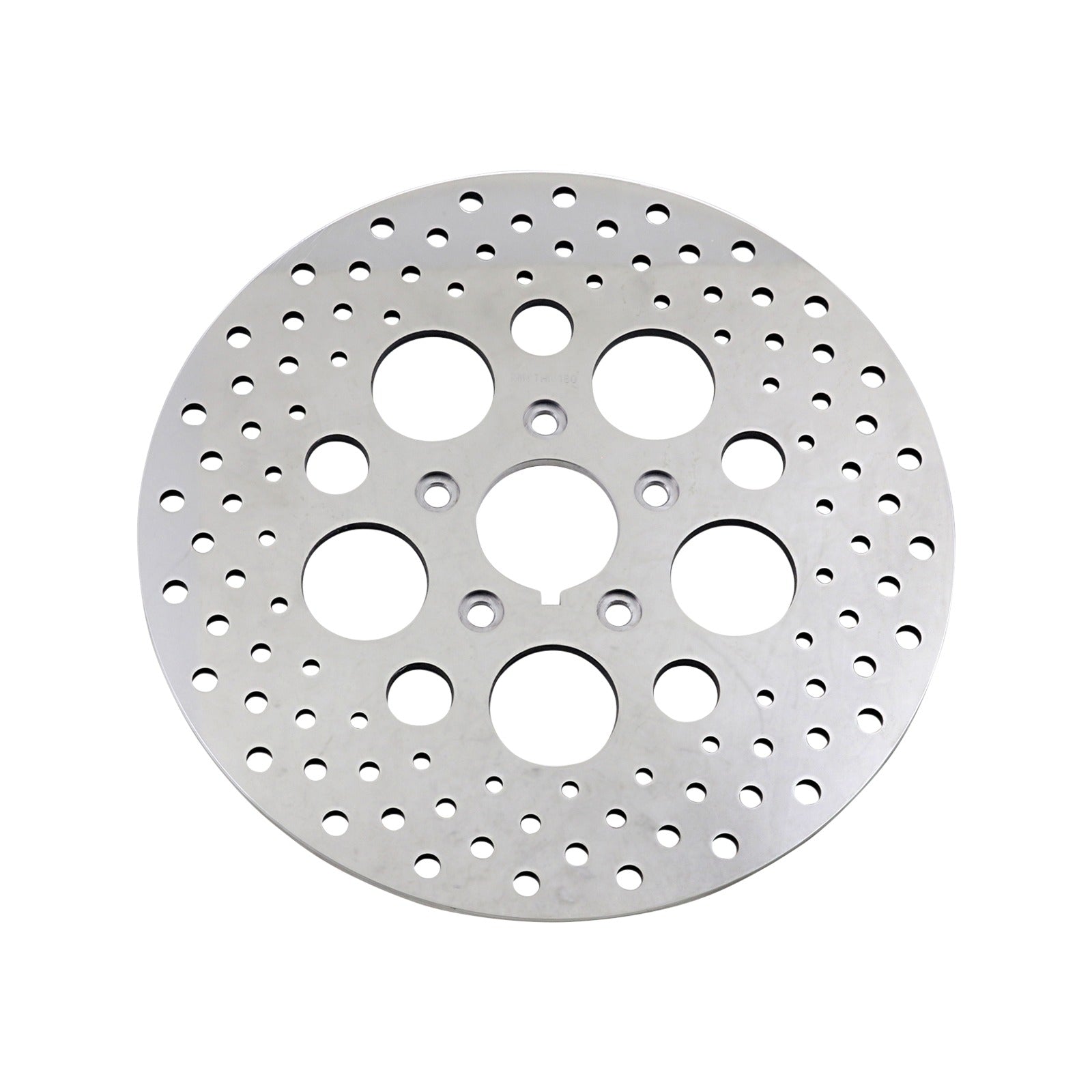 DRAG SPECIALTIES - DRILLED BRAKE ROTOR - FRONT - 11.5" - HARLEY-DAVIDSON