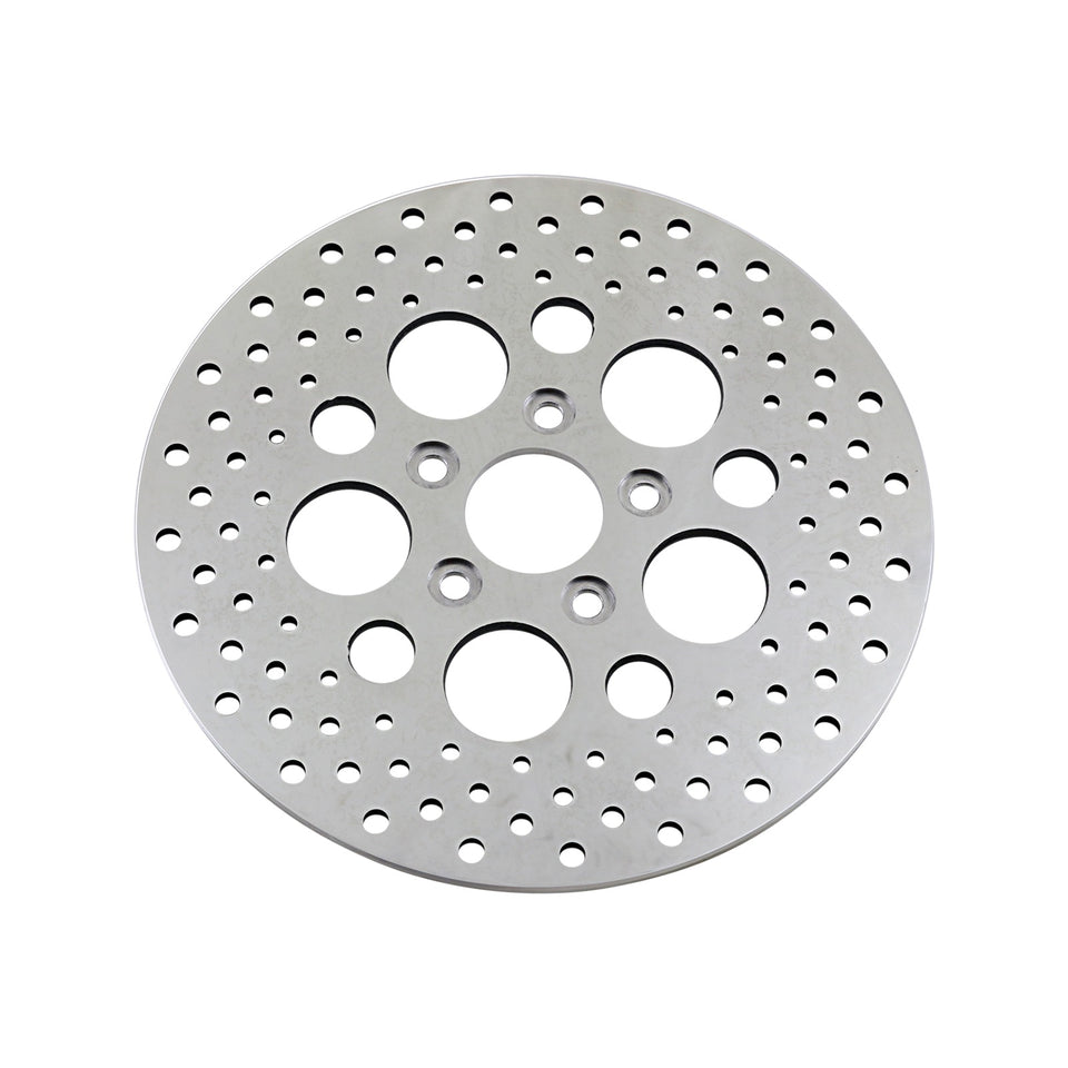 DRAG SPECIALTIES - DRILLED BRAKE ROTOR - REAR - 11.5" - HARLEY-DAVIDSON